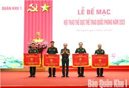 Quân khu tổ chức bế mạc Hội thao thể dục thể thao năm 2025